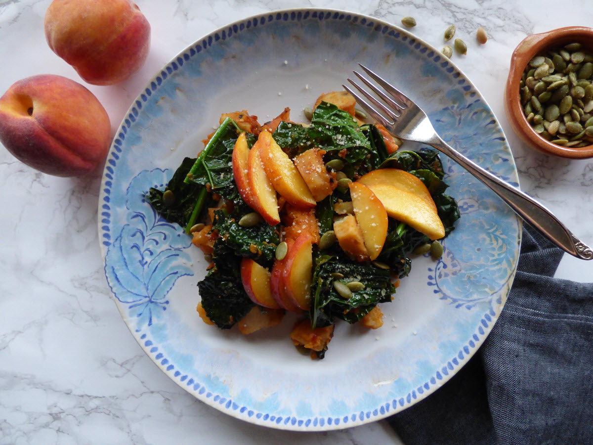 Sweet & Savory Kale Salad