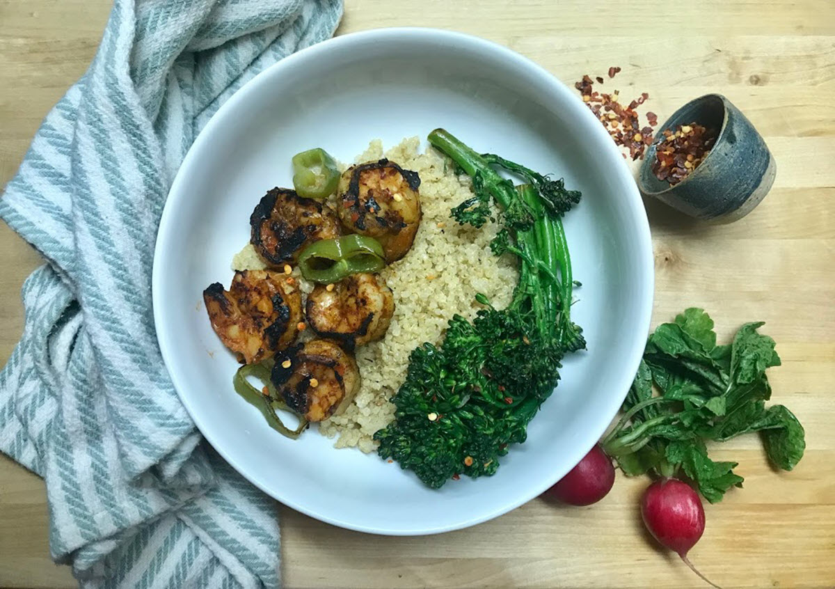 Shrimp & Quinoa Bowl