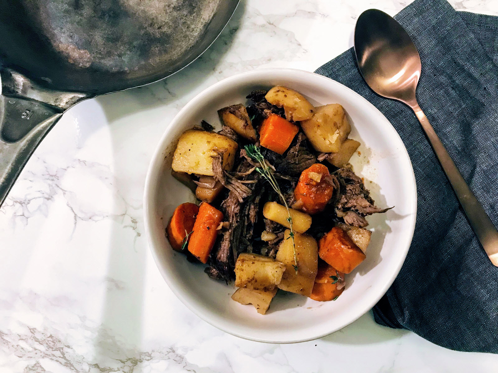 Winter Stew with Stout Beer & Maple Syrup