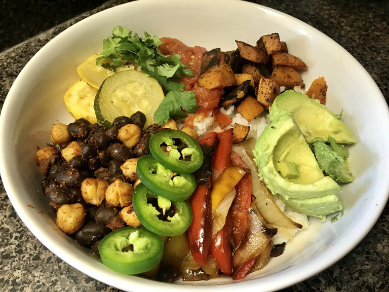 Vegan Burrito Bowl Recipe